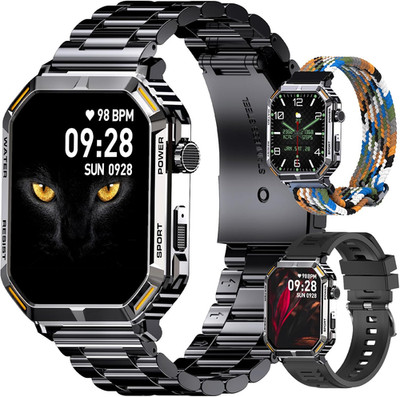Smart Watch for Men with Answer/Make Calls, Fitness Tracker Watch with Waterproo