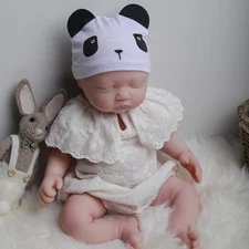 Realistic Full Silicone Reborn Doll Baby Girl - Soft Touch - Same Day Shipping
