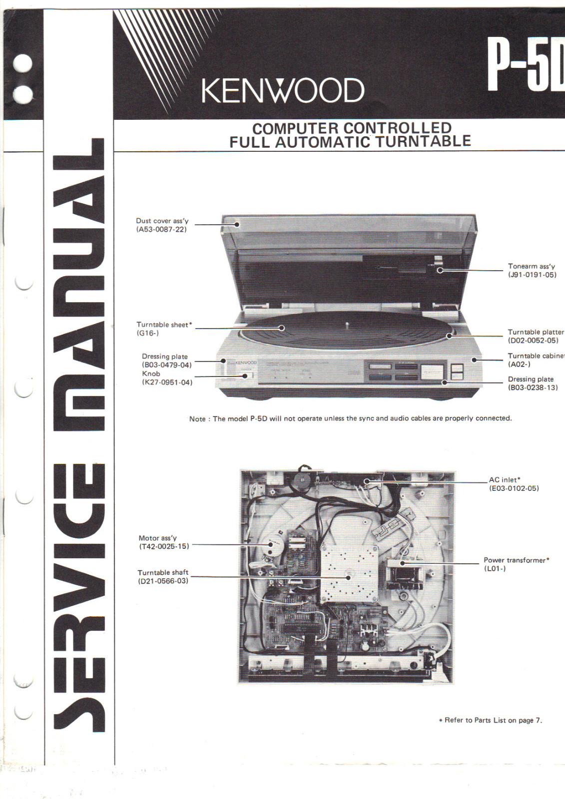Kenwood p5d vintage audio equipment - eBay listing photo 2