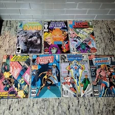 Marvel Comic Lot of 7 ~ Secret Defenders #4, Justice League of America #239,#245