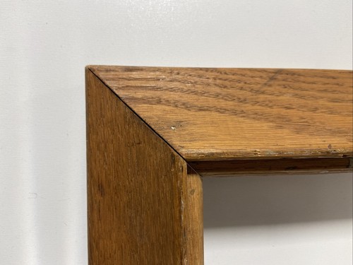 VTG Wood Picture Frame Mid Century Aesthetic Art's & Craft's Oak - Picture 10 of 13