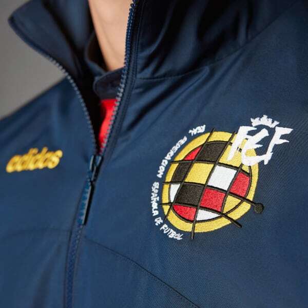 adidas Spain 1996 Woven Track Top Mens Soccer Jacket Asia adidas Spain 1996 Woven Track Top Mens Soccer Jacket Asia