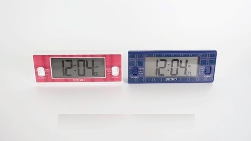 Seiko Digital Dual Alarm Clock QHL099 calendar thermometer hygrometer backlight - Picture 3 of 8