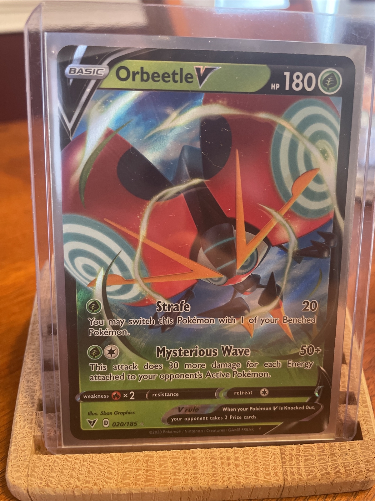 Orbeetle V Ultra Rare - 020/185 Vivid Voltage - Pokemon TCG - Mint/NM