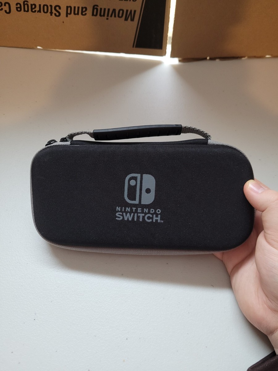 Nintendo Switch Hard Shell Protector Case Black Gray | eBay
