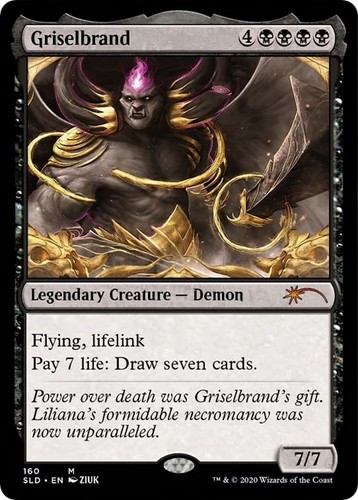 グリセルブランド　foil　英語版　signed MTG FOIL 160 Griselbrand English [SLD] | eBay