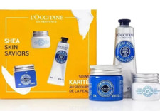 L'Occitane En Provence Shea Skin Saviors Limited Edition Set NOB