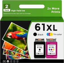 61XL Ink Cartridge for HP61 Deskjet 3512 2540 2050 ENVY 4500 4505 5530 5531 5535