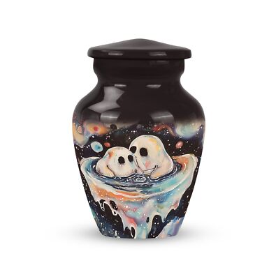 Soulful Unity Brother and Sister Large Cremation Urn Keepsake