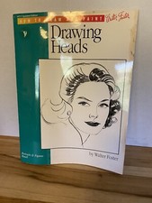 VTG Walter Foster How To Draw  Paint Heads HT17 Portraits  Figures Pencil Book