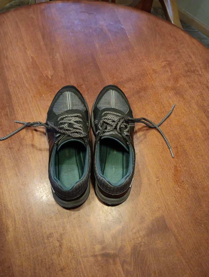 Rockport Women XCS Walking Shoes Hiking Running Sneakers Size 6.5 M Black / Gray - Image 2 of 4