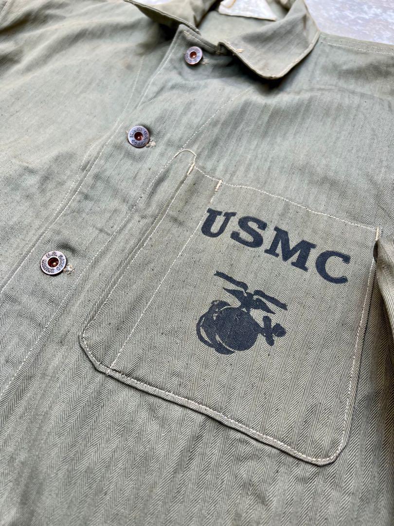 40's USMC P-41 HBT Jacket 1940's Vintage 38 from Japan USED 40's USMC P-41 HBT Jacket 1940's Vintage 38 from Japan USED
