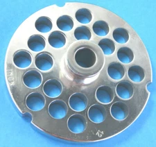 #32 x 1/2" Meat Grinder Plate  w/ Hub fits Hobart Biro LEM Cabelas & More