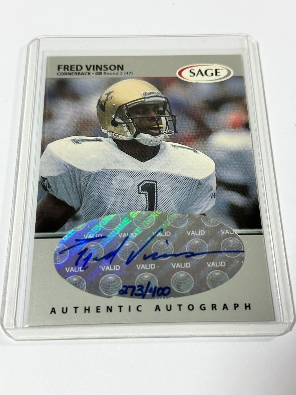 Fred Vinson card image