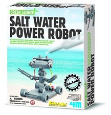 Green Science Salt Powered Robot 4M 178854