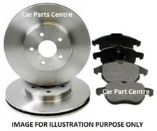 FOR DODGE JOURNEY REAR BRAKE DISC DISCS PAD PADS SET KIT 2.0 CRD 2.4 2008-2012