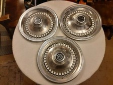 1977 1978 1979 Ford Thunderbird Tbird 15 Wheel Cover Hubcap Set Of 3 Oem