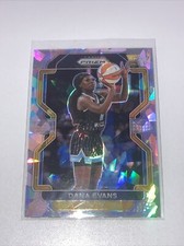 2022 Panini Prizm WNBA Silver CRACKED ICE #149 Dana Evans RC - ROOKIE Chicago
