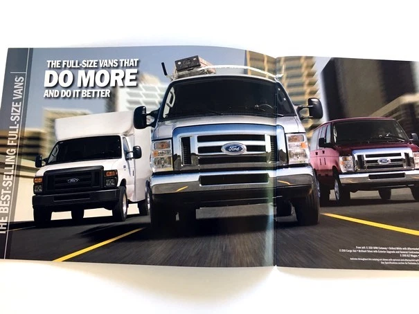 2009 Ford E-Series Van Econoline Sales Brochure Catalog - E-150 E-250 E-350 - Изображение 2 из 4