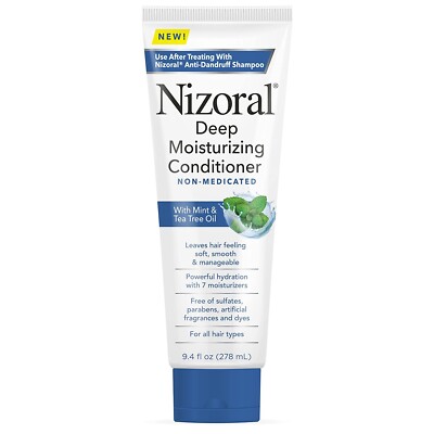 Nizoral Deep Moisturizing Conditioner Mint & Tree Oil 9.4 oz  Anti-Dandruff 