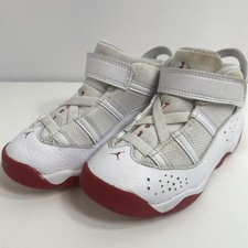 JORDAN 6 RINGS (TD) WHITE / MYSTIC HIBISCUS 323420 116 TODDLER Size 9C