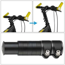 Mountain Bike Handlebar Front Fork Stem Riser Extender Extension Head Up Adaptor