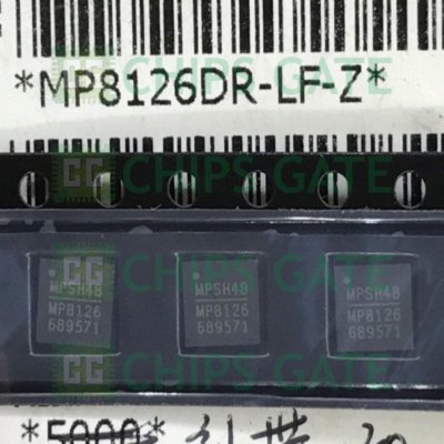3PCS MPS 8126 MPS8126 MPB126 MP8I26 MPBI26 MP8126 MP8126DR-LF-Z QFN24 CHIPS GATE