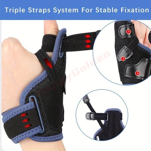 1PC Adjustable Thumb Spica Splint with Cloth Joint Support Brace Octopus-Shaped - Picture 11 of 18