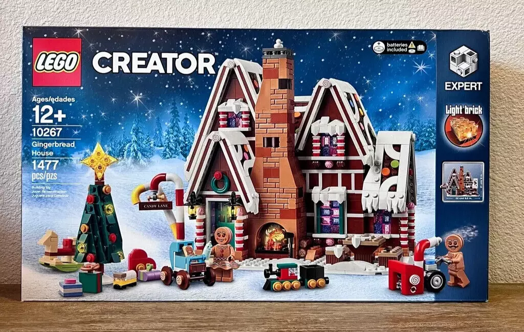 LEGO Creator Gingerbread House 10267 Building Kit 2020 Christmas