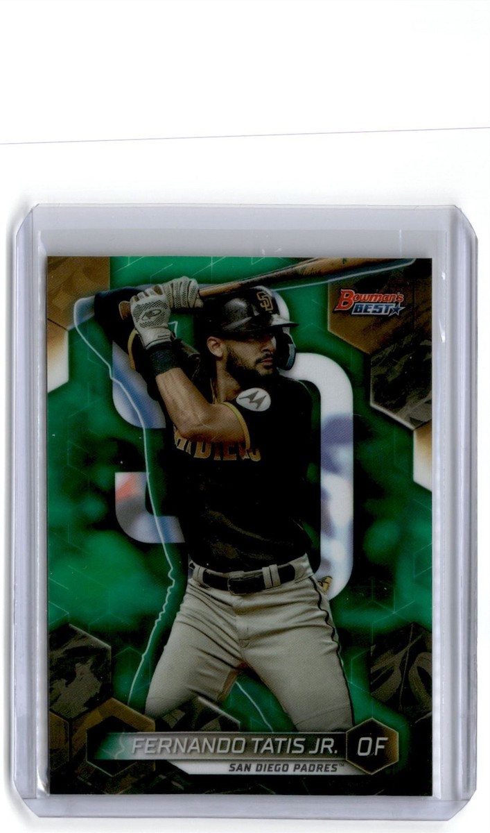稀少TATIS JR. 2023 Bowman Chrome Fernando Tatis Jr. Fuchsia Refractor #28