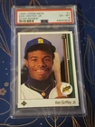 ken griffey jr 1989 upper deck  psa 6. rookie card.