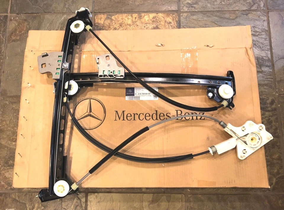 NUEVO REGULADOR VENTANA DELANTERA IZQUIERDA MERCEDES CL550 CL600 CL63 CL65 2008-14 OEM Foto 2 de 3