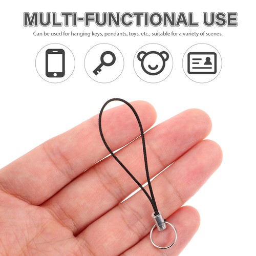 Key Rope Toy Doll Braided Mobile Phone Lanyard Cord Cellphone Strap - Zdjęcie 12 z 12