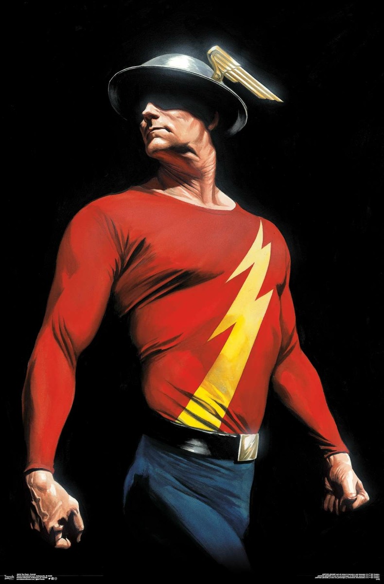 DC Comics - The Flash - Alex Ross Portrait Poster | eBay