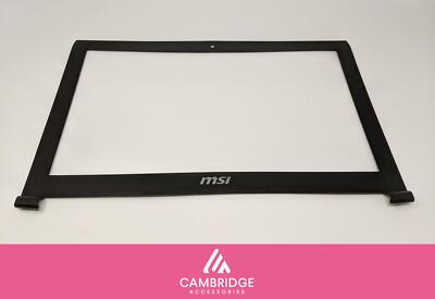 Display Bildschirm LCD Front Blende Rahmen MSI GE62VR 6RF 3076J1B213TA2 Schwarz