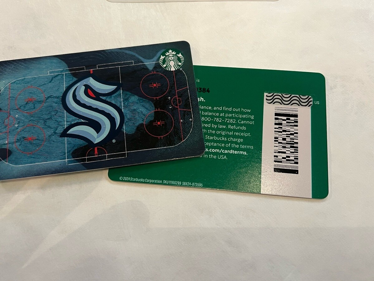 NEW 2024 Starbucks NFL Seattle Seahawks and NHL Seattle Kraken