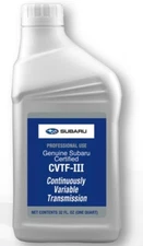 Genuine Subaru CVTF-III CVT Transmission Fluid  - SOA427V2610 OEM AUTO 1 Quart