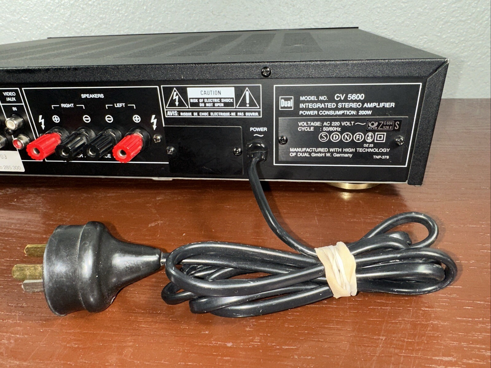 Dual CV 5600 Intergrated Amplifier Audiophile Concept High Current Phono READ