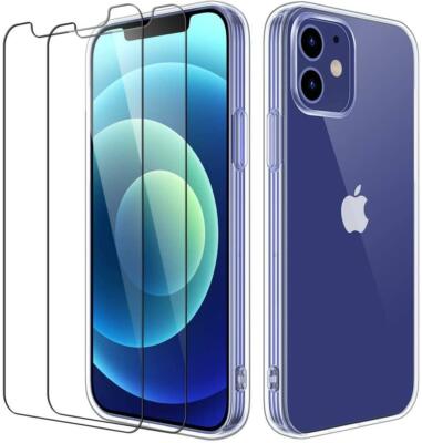 Klare Hülle Für iPhone 13/12 Pro Max/12 Mini/11/SE/XR/XS Mit Silikon-Gel