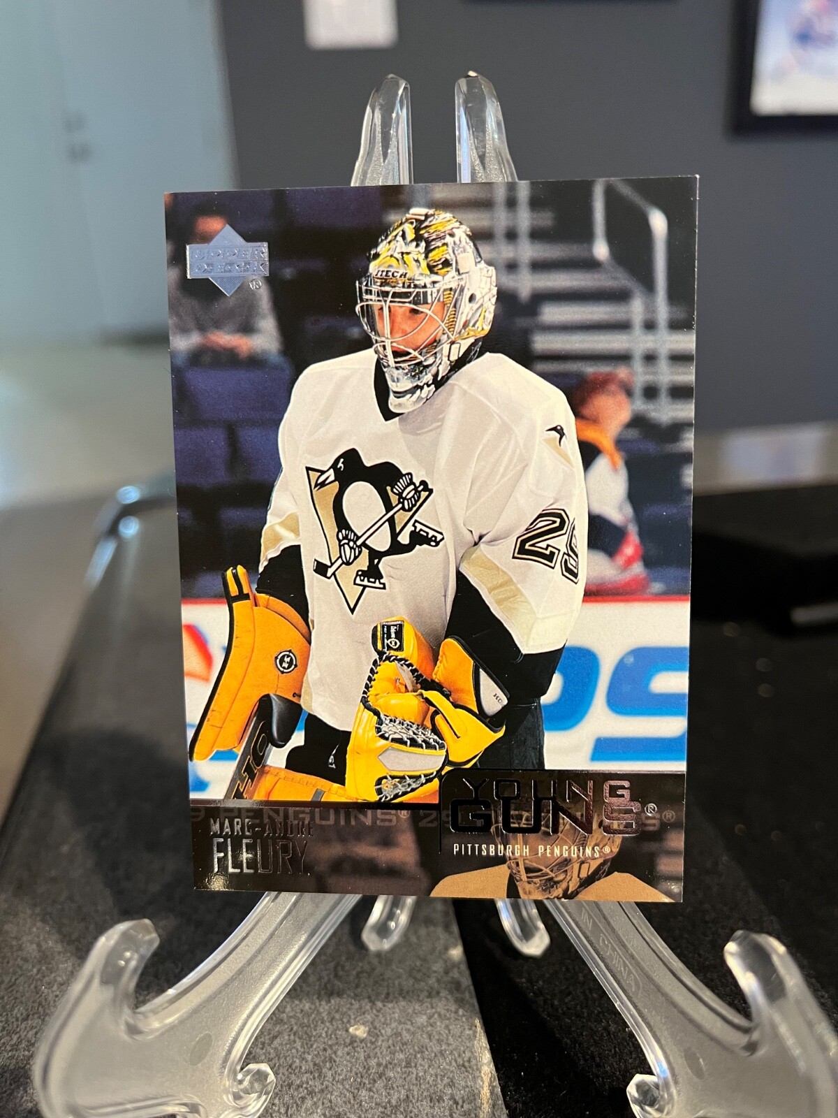 Marc-Andre Fleury 2003-04 Upper Deck Young Guns Rookie #234 Pittsburgh Penguins