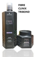 Schwarzkopf Fibre Clinix Tribond Shampoo 33.8oz Treatment Coarse Hair 16.9oz