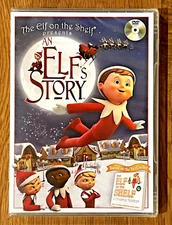ELF ON THE SHELF Movie DVD Elf's Story Based on the Book & Tradition NEW SEALED