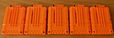 Restposten Konvolut 5 Nerf N-Strike Elite 6 Dart Magazin Clip Mags ''!''!''!##