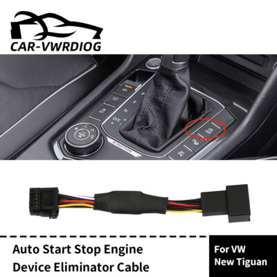 Für VW NEW Tiguan Car Start Stop Eliminator Cancel Gerätekabel A Off Delete Plug