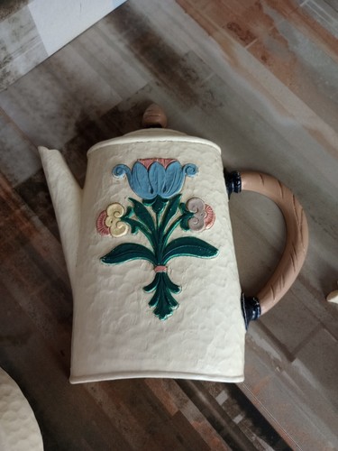1995 Homco Home Interior Küche Wandhänger Plaketten Pfanne Kaffee Tee Kanne USA - Bild 3 von 10