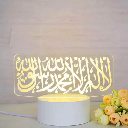 3D LED Acrylic Night light Table Lamp Home Decor - 第 4/10 張圖片