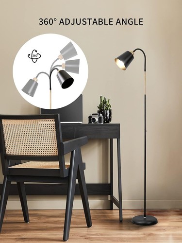 LED Stehleuchte Stehlampe Dimmbar Leseleuchte Deckenfluter Wohnzimmer Llamp DHL - Bild 15 von 107
