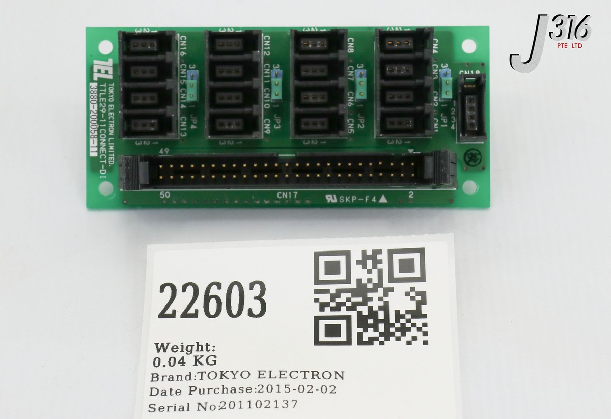 100枚 22603 TOKYO ELECTRON PCB, TTLE29-11CONNECT-D1, 3895-120537-11 3880