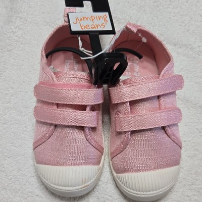 Jumping Beans Pink Casual Shoes Hook & Loop Unisex Kids Size 9T