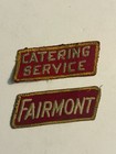 Fairmont  Dairy  Cleveland Ohio 1960's  pair of uniform patches — photo 1